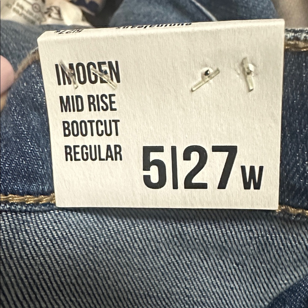 Eunina Blue Boot Cut Jeans with Classic Style - Picture 4 of 4